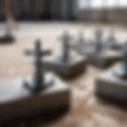 Different types of anchors suitable for aerated concrete