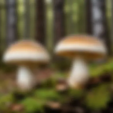 Comparative Features of Aspen Mushroom Comparison of aspen mushroom with similar mushroom species.