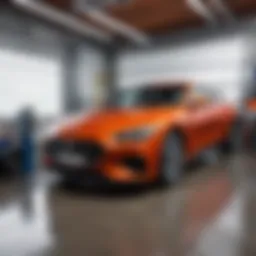 Automotive sealant drying in a garage environment
