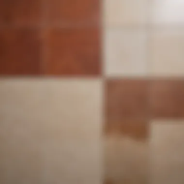 Before and after comparison of tile repair success