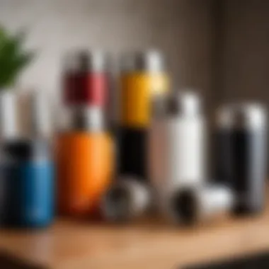 Comparison of various thermos models for tea