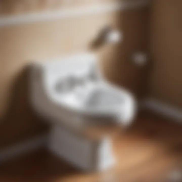 Vintage bidet showcasing historical design elements