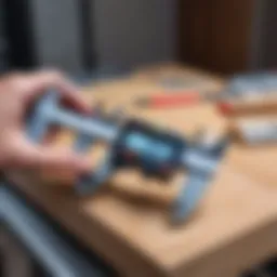 Precision measurement with calipers