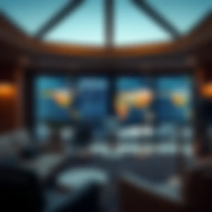 A visual representation of online flight searches