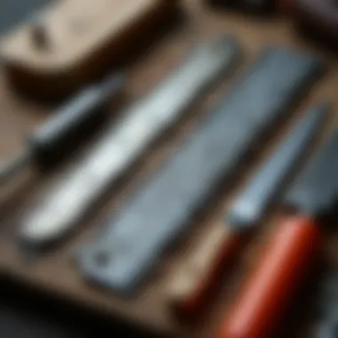 Types of Files for Chainsaw Chains Various types of files for chainsaw sharpening