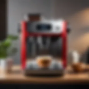 Modern Coffee Machine Design Elegant home coffee machine showcasing modern design