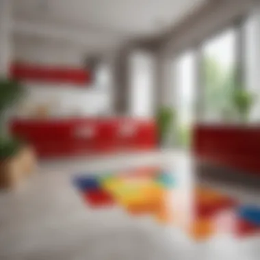 Choosing the Right Colors for Tile Paint Color palette for choosing tile paint