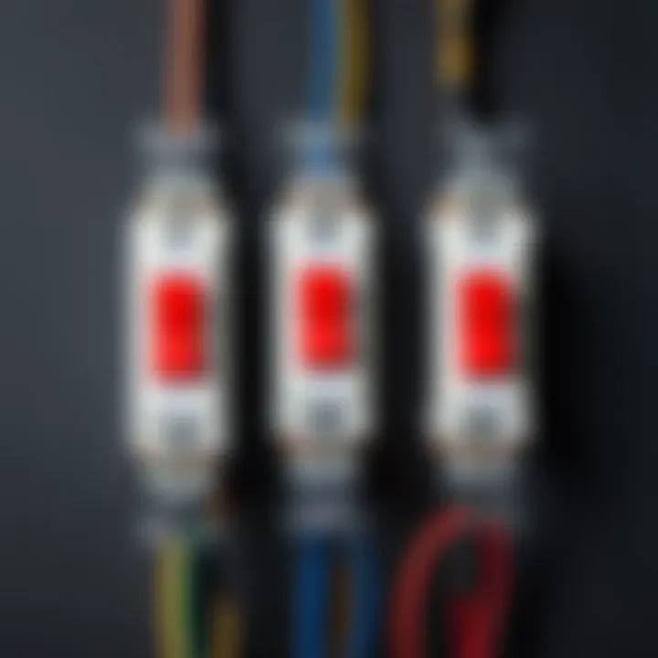 Schematic diagram of switch wiring