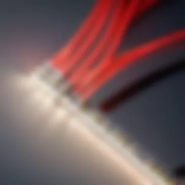 Frequent Errors in LED Strip Connections Illustration of common mistakes when connecting LED strips