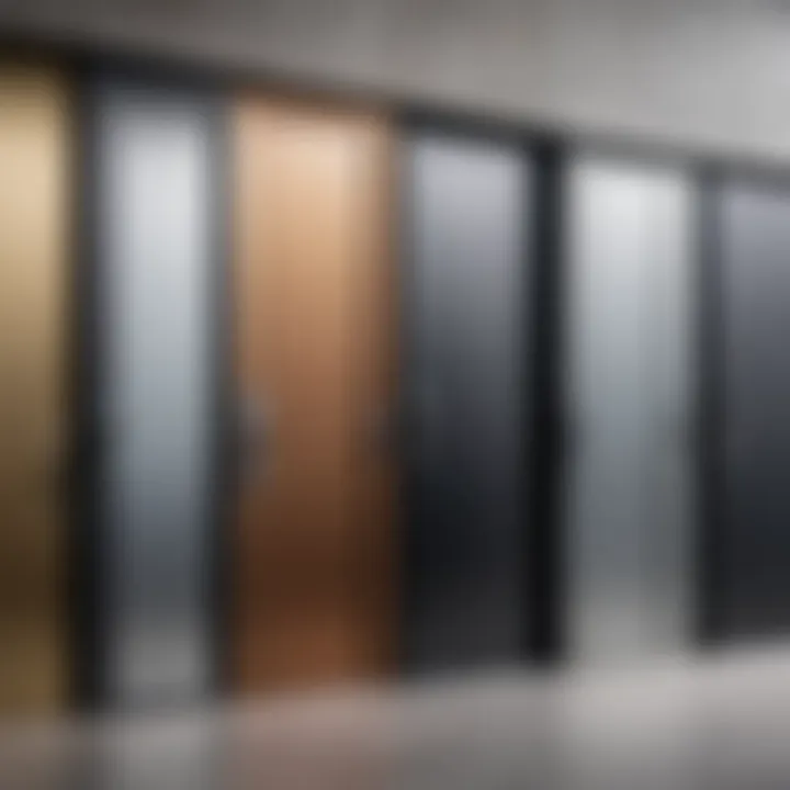 Comparison of different types of metal doors