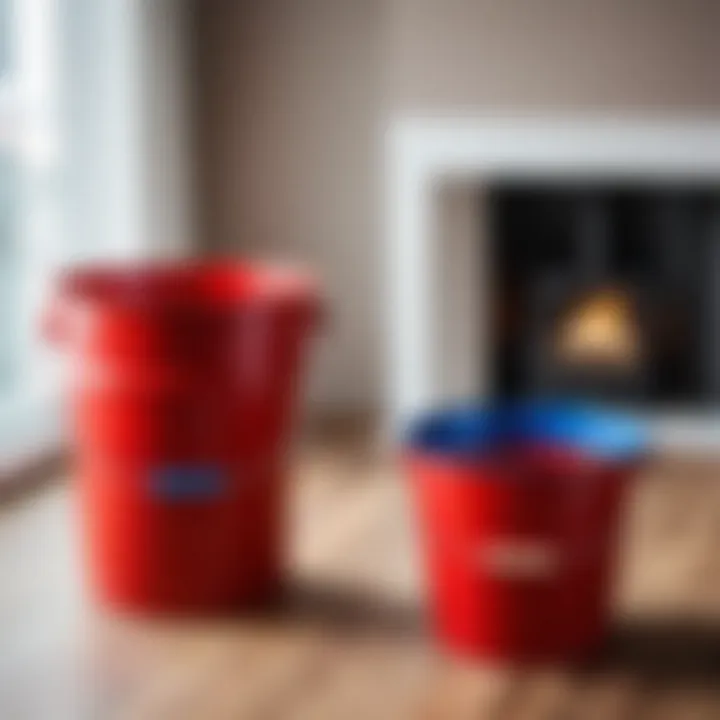 Comparison of bucket sizes for specific tasks