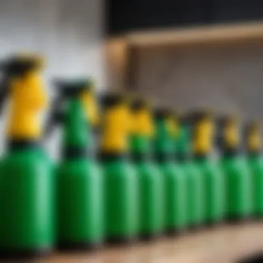 Exploring Various Types of Sprayers Assorted types of sprayers showcasing variety