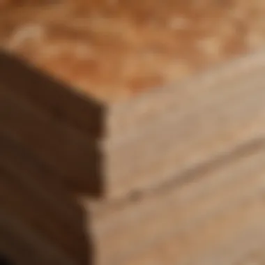 Overview of oriented strand board sheets