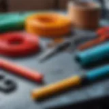 Essential Tools for Polypropylene Pipe Welding Detailed view of polypropylene pipe welding tools