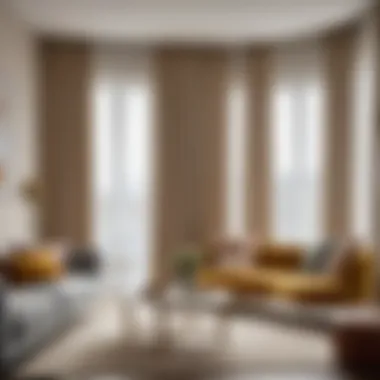 Creating Harmony in Your Space with Curtains Cozy room with curtains harmonizing with the décor