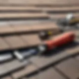 Tools and materials for creating a ridge from soft shingles
