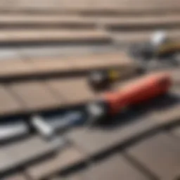 Tools and materials for creating a ridge from soft shingles