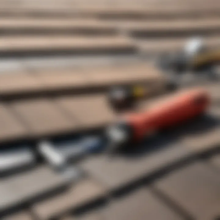 Tools and materials for creating a ridge from soft shingles