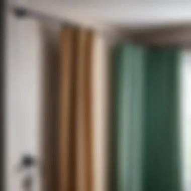 Different Materials for Bathroom Curtain Rods Variety of materials for curtain rods suitable for bathrooms