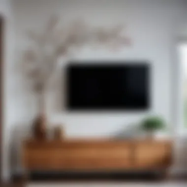 Artistic Approaches to Hiding TV Wires Creative ways to conceal TV wires using decorative elements