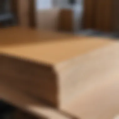 Fiberboard in Sustainable Construction Sustainable construction site utilizing fiberboard as a key material
