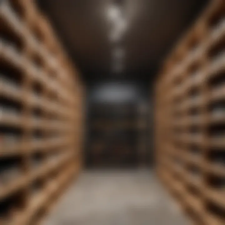 Economical materials for cellar finishing