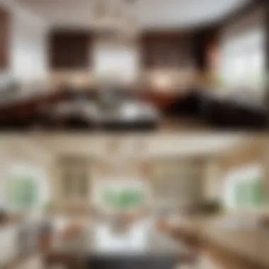 Before and After Kitchen Cleaning Transformation Before and after kitchen cleaning comparison