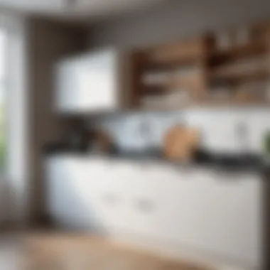 A clean and organized kitchen space