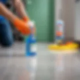 Alternative cleaning solutions for adhesive removal
