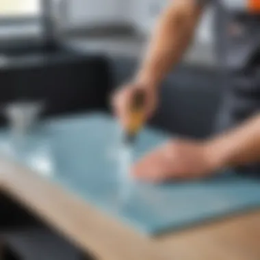 Professional solvent application techniques