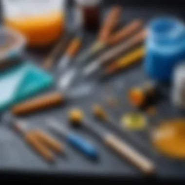 Essential Tools for Epoxy Resin Tools and materials used for epoxy resin projects