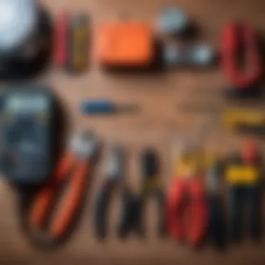 Tools required for electrical work