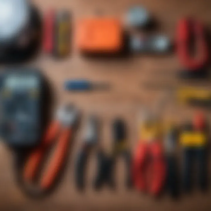 Tools required for electrical work