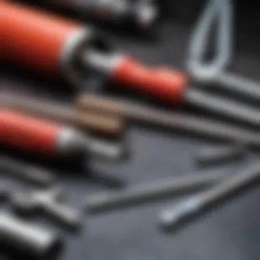 Tools required for pipe connection