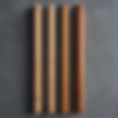 Comparison of fiberglass handles with other materials like wood and metal.