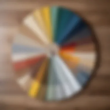 Diverse Color Choices for Floor Finishes Color palette for choosing floor paint