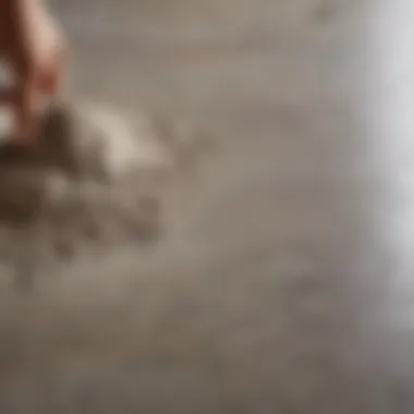 Cement materials used for floor screeding