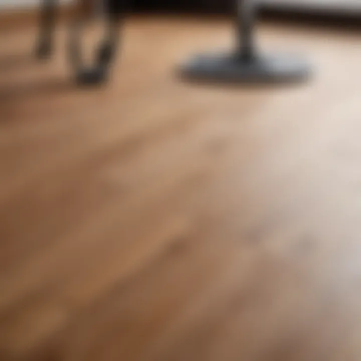 Maintenance tips illustrated for prolonging flooring lifespan