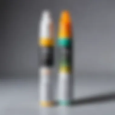 Understanding Glue Stick Characteristics Close-up of glue stick characteristics and specifications