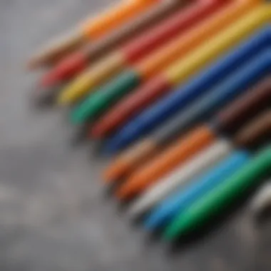 Exploring Different Types of Glue Sticks Variety of glue sticks showcasing different types and colors