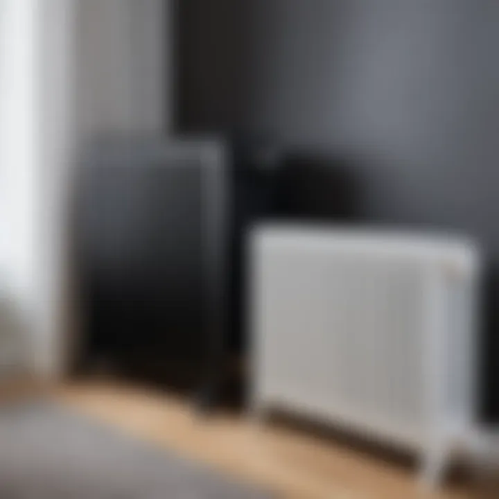 Comparison of various heating radiator types