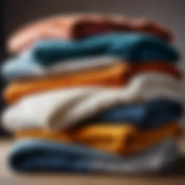 Different Types of Blankets Different types of blankets laid out
