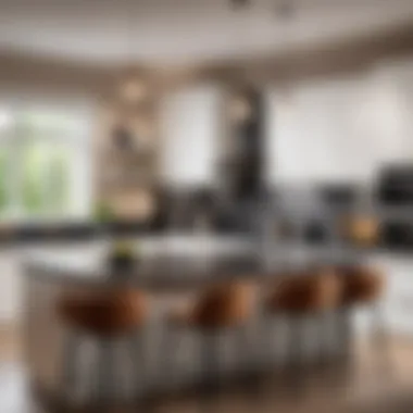 Illuminating Your Space with Elegant Lighting Elegant kitchen lighting showcasing ambiance