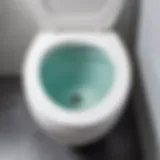 Correct water level in a toilet tank