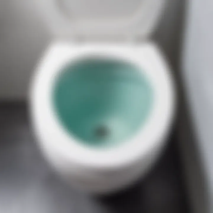 Correct water level in a toilet tank