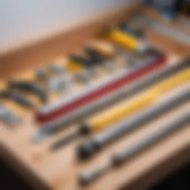 Tools required for wardrobe door construction