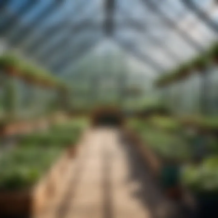 Different materials laid out for building a greenhouse, emphasizing versatility.