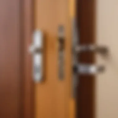 Type of locks for plastic doors