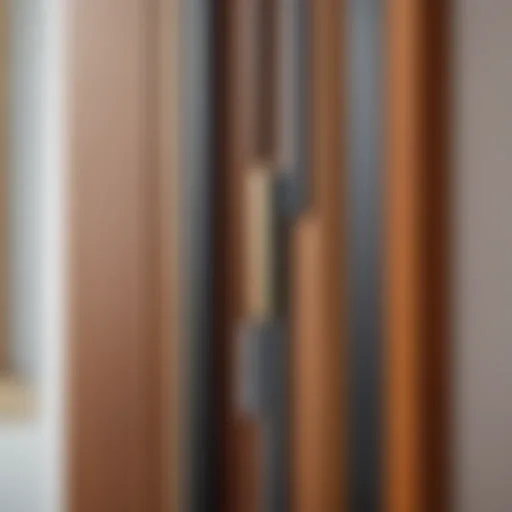 An array of door seals showcasing different types and materials.