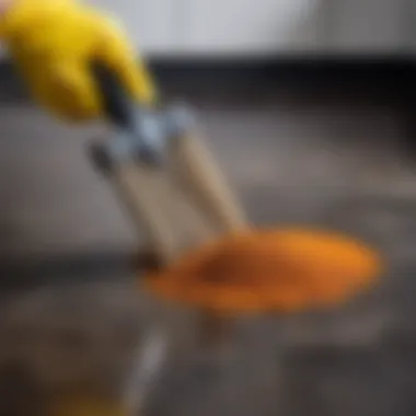 Cleaning solution for rust removal